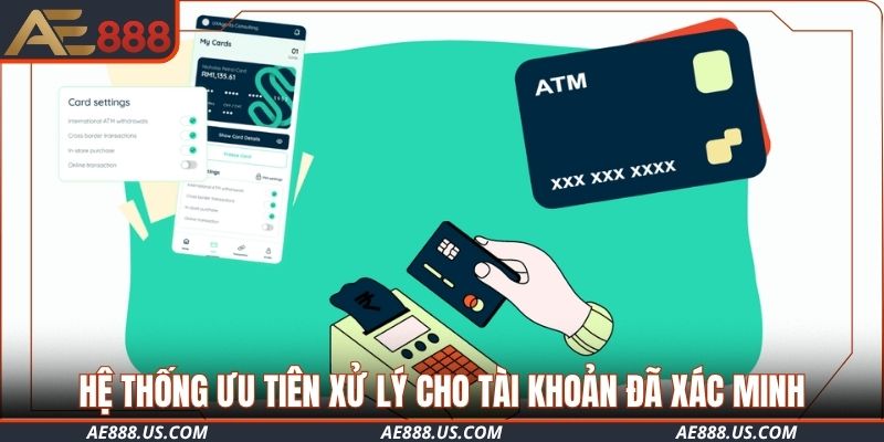 Hệ thống ưu tiên xử lý cho tài khoản đã xác minh