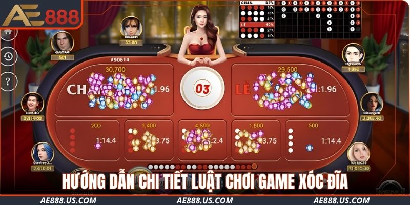 Hướng dẫn chi tiết luật chơi game xóc đĩa đổi thưởng AE888