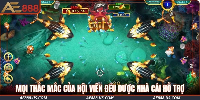 Mọi thắc mắc của hội viên đều được nhà cái hỗ trợ giải đáp